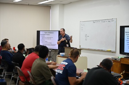 Wildfire Investigation Training Guam